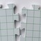 Interlocking Needlepoint, Knitting, and Crochet Blocking Boards, 12'' W x 12'' L, White, 4 Pc